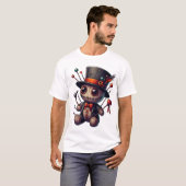 Spooky Voodoo Puppen Magic T-Shirt (Vorne ganz)