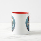 Spooky Weihnachten Weihnachtsmann Funny Weihnachte Tasse (Zentrum)