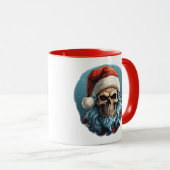 Spooky Weihnachten Weihnachtsmann Funny Weihnachte Tasse (VorderseiteRechts)