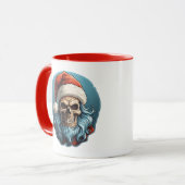 Spooky Weihnachten Weihnachtsmann Funny Weihnachte Tasse (Vorderseite Links)