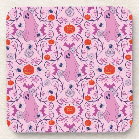 Spooky Whimsy Getränkeuntersetzer (Vorderseite)