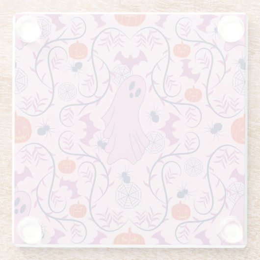 Spooky Whimsy Glasuntersetzer (Rückseite)