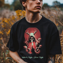Spooky Winter Horror Devil Occult T-Shirt
