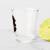 Spooky Witch Hat Kitty Schnapsglas (Rechts)