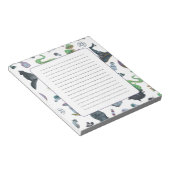 Spooky Witch Pattern Notizblock (angewinkelt)