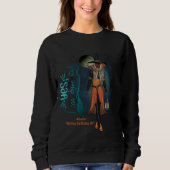 Spooky Witchy 30. Geburtstag Halloween Sweatshirt (Vorderseite)