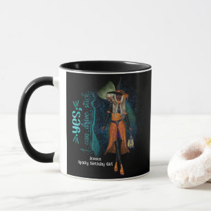 Spooky Witchy 30. Geburtstag Halloween Tasse