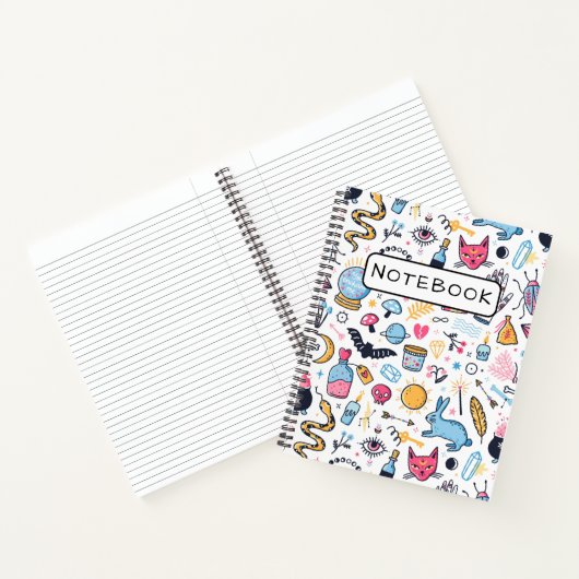 Spooky Witchy Magic Notizblock (Innenseite)