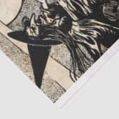 Spooky Witz & Graveyard Silhouetten Seidenpapier (Ausschnitt)