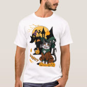 Spooky World Halloween T-Shirt (Vorderseite)