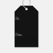 Spooky Xmas Geschenketiketten Geschenkanhänger (Rückseite)