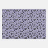 Spooky Zauber Halloween Kindergeburtstag Party Geschenkpapier Set (Vorderseite 3)