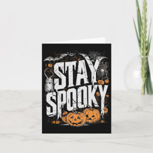 Spooky Zitat Halloween Kaffee Funny Bekleid Karte
