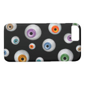 Spooky Zombie Bloodshot Eyeballs Black Case-Mate iPhone Hülle (Rückseite (Horizontal))