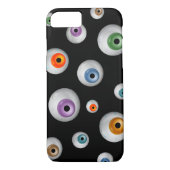 Spooky Zombie Bloodshot Eyeballs Black Case-Mate iPhone Hülle (Rückseite)