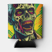 Spooky Zombie Halloween-Party Dosenkühler (Vorderseite)