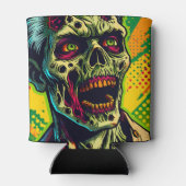 Spooky Zombie Halloween-Party Dosenkühler (Rückseite)