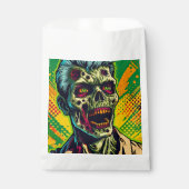 Spooky Zombie Halloween-Party Geschenktütchen (Vorderseite)