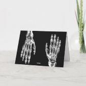 Spooky Zombie Hände Karte (Rückseite)