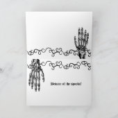 Spooky Zombie Hände Karte (Innenseite)