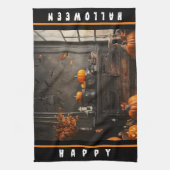 Spooky Zuhause Halloween Collection Geschirrtuch (Vertikal)