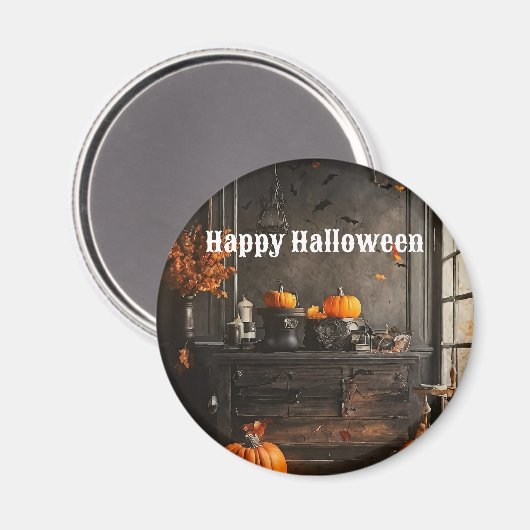 Spooky Zuhause Halloween Collection Magnet (Vorderseite/Rückseite)