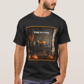 Spooky Zuhause Halloween Collection T-Shirt (Vorderseite)