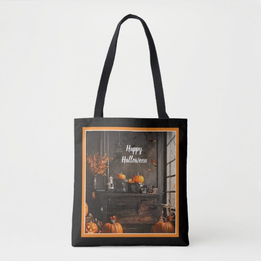 Spooky Zuhause Halloween Collection Tasche (Vorderseite)