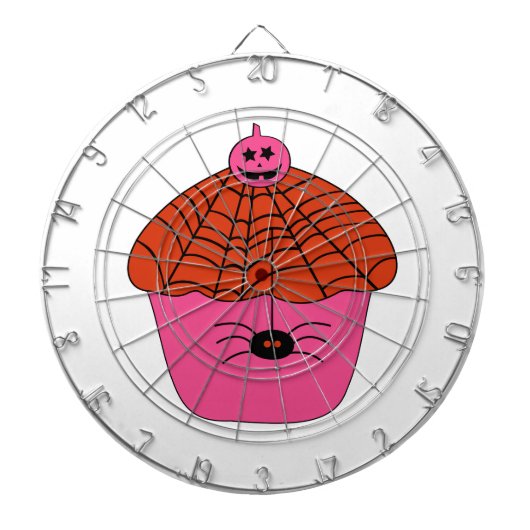 Spookylish Halloween Cupcake Dartscheibe (vorne)