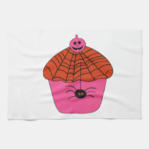 Spookylish Halloween Cupcake Geschirrtuch