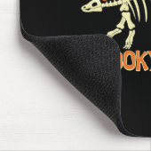 Spookysaurus Candy Corn Dinosaur Skelett Frohes Ha Mousepad (Ecke)