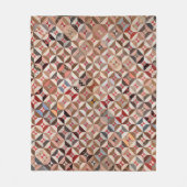 Spool quilt fleecedecke (Vorderseite)