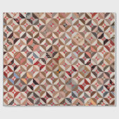 Spool quilt geschenkpapier (Flach)