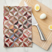 Spool quilt Küche Handtücher (Viertel Falte)