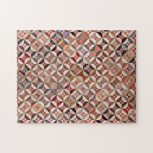 Spool quilt puzzle (Horizontal)