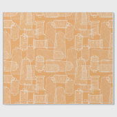 Spools für Nähnaht Geschenkpapier (Flach)