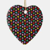 Spools NähThreads Black Dressmaker Seamstress Keramik Ornament (Rechts)