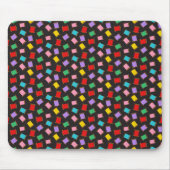 Spools NähThreads Black Dressmaker Seamstress Mousepad (Vorne)