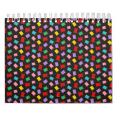 Spools Sewing Threads Black Dressmaker Seamstress Kalender (Titelbild)