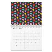 Spools Sewing Threads Black Dressmaker Seamstress Kalender (Feb 2027)