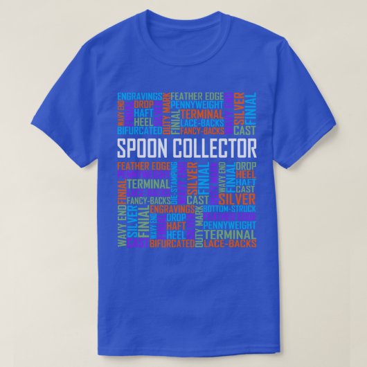 Spoon Collector Words T-Shirt (Design vorne)