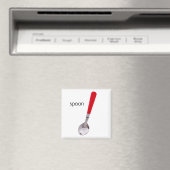Spoon Kühlschrank Magnet (In Situ (Geschirrspüler))