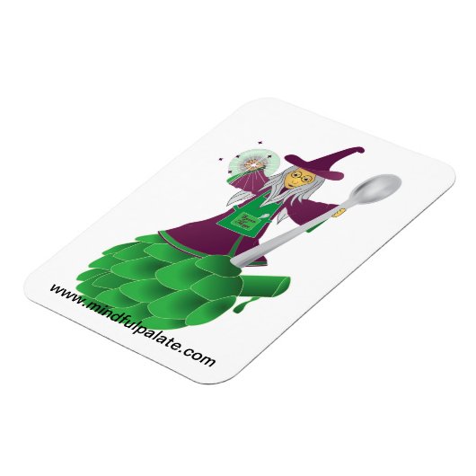 Spoon Mage Kitchen Magnet (Linke Seite)