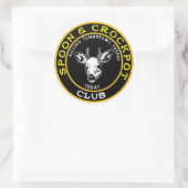 Spoon und Crockpot töten heute die Trophäe der Tom Runder Aufkleber (Tasche)