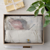 Spoonbill 1 Dekoupage Seidenpapier (Geschenk)