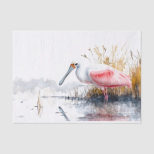 Spoonbill 4 Decoupage Paper Seidenpapier