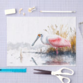 Spoonbill 4 Decoupage Paper Seidenpapier (Handwerk)