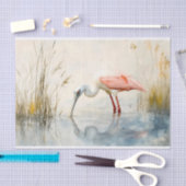 Spoonbill 6 Dekoupage Seidenpapier (Handwerk)