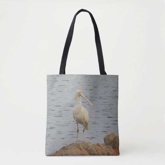 Spoonbill Bird Tasche (Vorderseite)