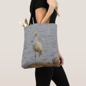 Spoonbill Bird Tasche (Von Nahem)